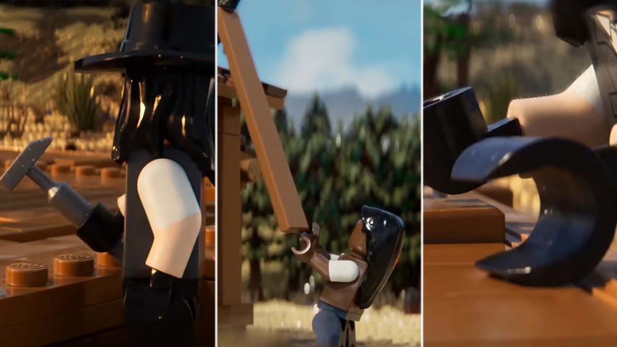 Red Dead Redemption 2's Housebuilding Scene Has Been Recreated In Lego