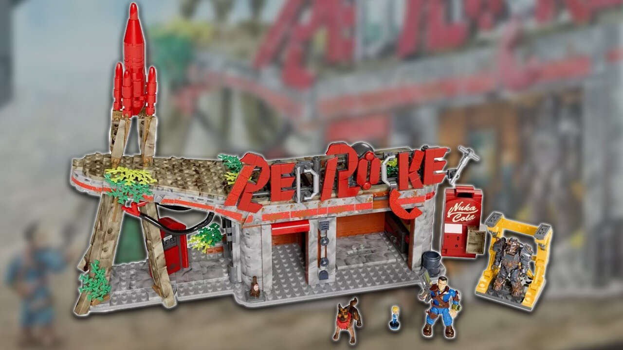 Fallout Rocket New Fallout Mega Set Based On The Iconic Red Rocket Gas Station Up For ...