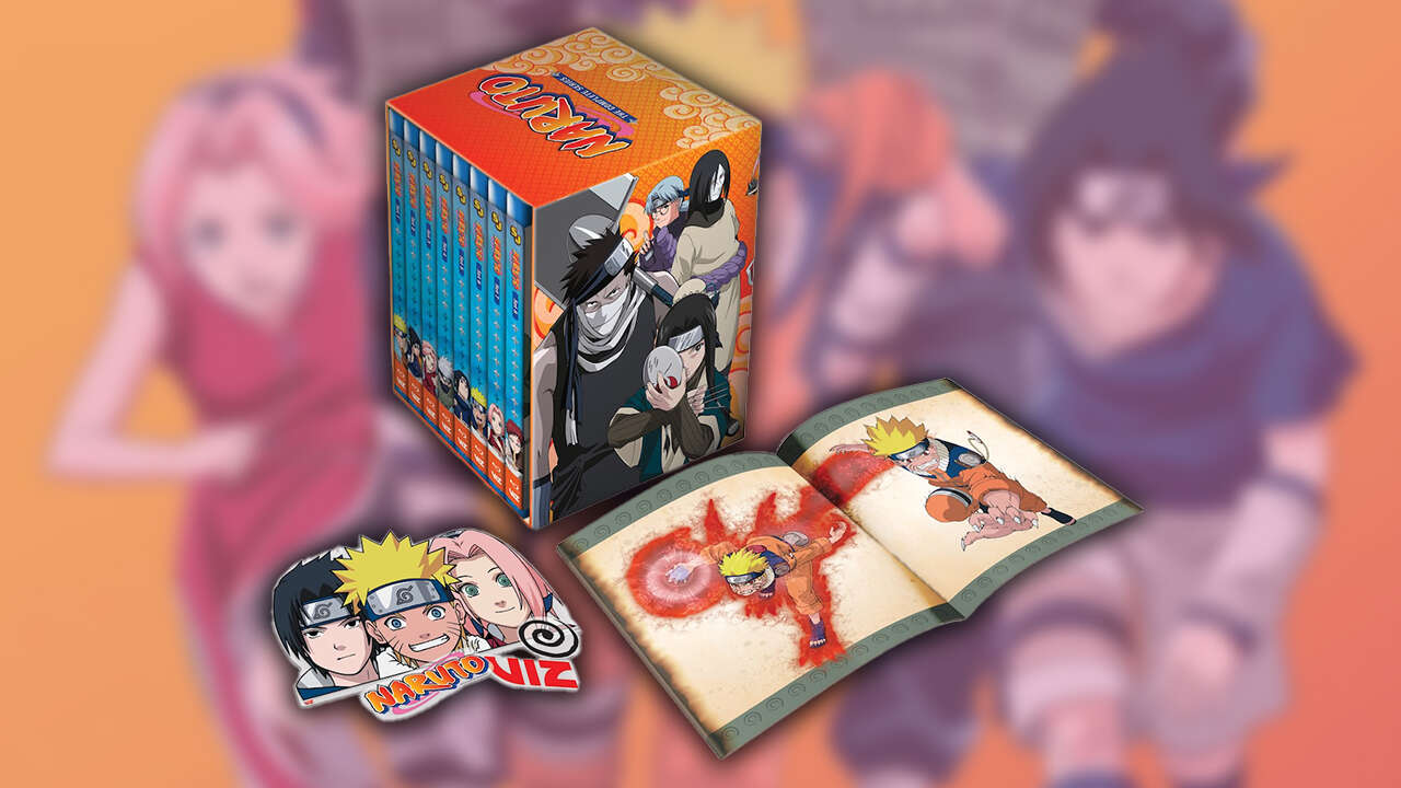 Naruto The Complete Series BluRay Box Set Up For Preorder At Amazon