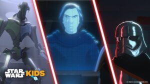 Darth Vader, Kylo Ren, and Other Dark Forces Patrol the Galaxy | Star Wars Kids