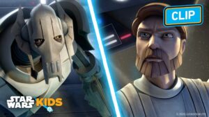Obi-Wan vs. Grievous! | Star Wars: The Clone Wars | Star Wars Kids